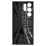 Husa pentru Samsung Galaxy S23 Ultra, Spigen Liquid Air (ACS05614), negru