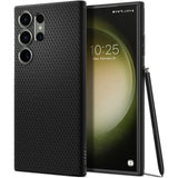 Husa pentru Samsung Galaxy S23 Ultra, Spigen Liquid Air (ACS05614), negru