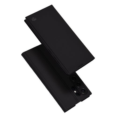 Husa pentru Samsung Galaxy S25 Ultra, Techsuit Magskin Book, negru