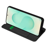 Husa pentru Samsung Galaxy S25 Plus, Techsuit Magskin Book, negru