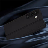 Husa pentru Samsung Galaxy S25 Plus, Techsuit Magskin Book, negru