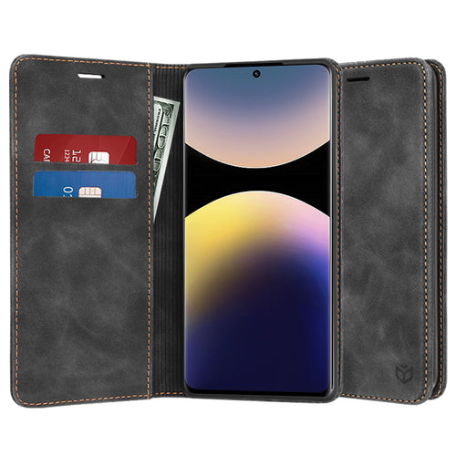 Husa pentru Xiaomi Redmi Note 14 Pro+ 5G, Techsuit Confy Cover, negru