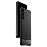 Husa pentru Samsung Galaxy S23, Spigen Rugged Armor (ACS05711), negru