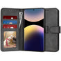 Husa pentru Xiaomi Redmi Note 14 Pro 5G, Techsuit Diary Book, negru