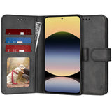Husa pentru Xiaomi Redmi Note 14 5G, Techsuit Diary Book, negru