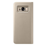 Husa tip carte OEM compatibila cu Galaxy A55 5G, piele, Alb