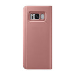 Husa tip carte OEM compatibila cu Galaxy S8 Plus, piele, Mov