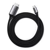 Adaptor UGREEN, Video Cable Mm142 50570 Type-C to HDMI 4k 60hz 1 5m Black Koff A3d2de, Negru