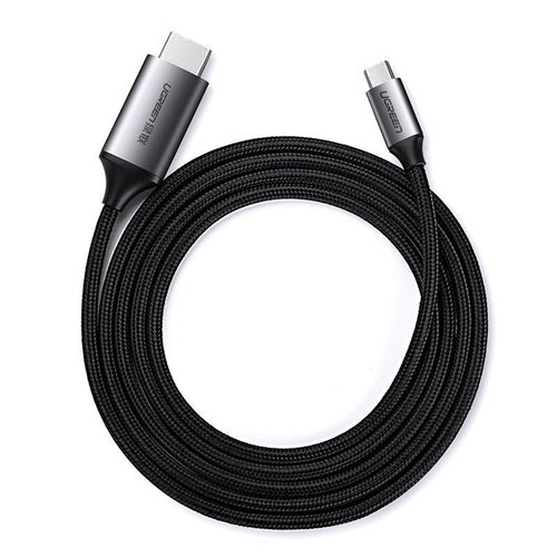 Adaptor UGREEN, Video Cable Mm142 50570 Type-C to HDMI 4k 60hz 1 5m Black Koff A3d2de, Negru