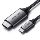 Adaptor UGREEN, Video Cable Mm142 50570 Type-C to HDMI 4k 60hz 1 5m Black Koff A3d2de, Negru