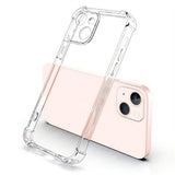 Husa pentru iPhone 16 Pro, Techsuit Shockproof Clear Silicone, transparenta