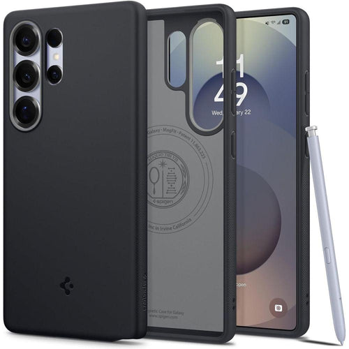 Husa pentru Samsung Galaxy Z Flip8, Spigen Caseology Nano Pop MagSafe (ACS11523), negru