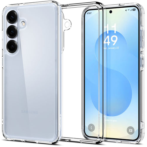 Husa pentru Samsung Galaxy S25, Spigen Ultra Hybrid (ACS09006), transparenta