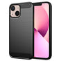 Husa pentru iPhone 13 mini, Techsuit Carbon Silicone, negru