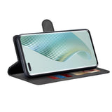 Husa pentru Honor Magic5 Pro, Techsuit Diary Book, negru
