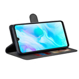 Husa pentru Huawei P30 Lite, Techsuit Diary Book, negru