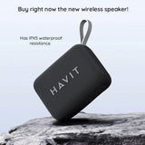 Boxa portabila Havit (SK874BT), Type-C, Bluetooth 5.4, TWS, TF, FM, USB, Hands-Free Call, IPX5, 1200mAh, verde