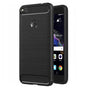 Husa pentru Huawei P9 Lite 2017, P8 Lite 2017, Techsuit Carbon Silicone, negru