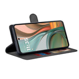 Husa pentru Motorola Moto G75, Techsuit Diary Book, negru
