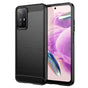 Husa pentru Xiaomi Redmi Note 12S, Techsuit Carbon Silicone, negru