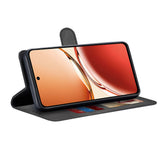 Husa pentru OPPO Reno12 F 5G, Techsuit Diary Book, negru