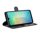 Husa pentru Samsung Galaxy A06 4G, Techsuit Diary Book, negru