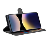 Husa pentru Xiaomi Redmi Note 14 Pro+ 5G, Techsuit Diary Book, negru