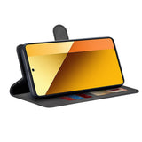 Husa pentru Xiaomi Redmi Note 13 5G, Techsuit Diary Book, negru