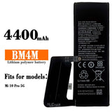 OEM Smartphone Battery BM4M (17895), Xiaomi Mi 10 Pro 5G, 4400mAh, Negru