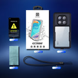 Husa pentru Xiaomi Redmi Note 14 Pro 5G, ShellBox Waterproof IP68 Case, negru
