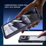 Husa pentru Xiaomi Redmi Note 14 Pro 5G, ShellBox Waterproof IP68 Case, negru