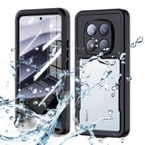 Husa pentru Xiaomi Redmi Note 14 Pro 5G, ShellBox Waterproof IP68 Case, negru