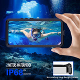 Husa pentru Xiaomi Redmi Note 14 Pro 5G, ShellBox Waterproof IP68 Case, negru