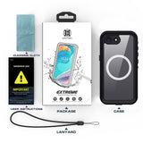 Husa pentru iPhone 16e, ShellBox Waterproof IP68 Case, negru