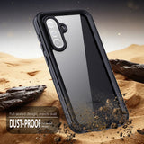 Husa pentru Samsung Galaxy A26 5G, ShellBox Waterproof IP68 Case, negru