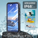 Husa pentru Samsung Galaxy A26 5G, ShellBox Waterproof IP68 Case, negru
