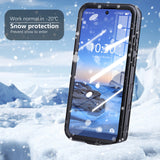 Husa pentru Samsung Galaxy S25 Ultra, ShellBox Waterproof IP68 Case, negru