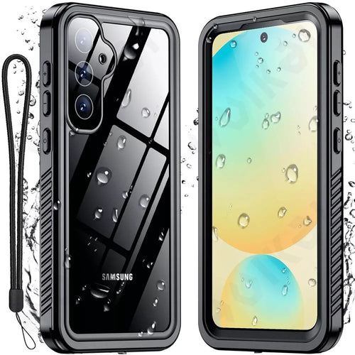 Husa pentru Samsung Galaxy S25 Plus, ShellBox Waterproof IP68 Case, negru