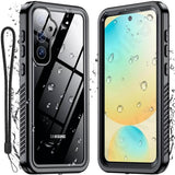 Husa pentru Samsung Galaxy S25, ShellBox Waterproof IP68 Case, negru