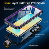 Husa pentru Samsung Galaxy S25, ShellBox Waterproof IP68 Case, negru