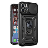 Husa pentru iPhone 12 Pro Max, Techsuit CamShield Series, albastru
