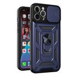 Husa pentru iPhone 12 Pro, Techsuit CamShield Series, albastru