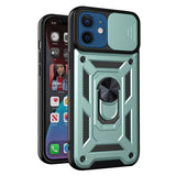 Husa pentru iPhone 12, Techsuit CamShield Series, negru