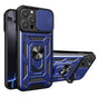 Husa pentru iPhone 16 Pro, Techsuit CamShield Series, albastru