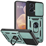 Husa pentru Motorola Moto G85, Techsuit CamShield Series, albastru