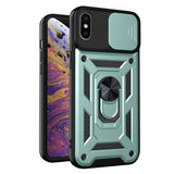 Husa pentru iPhone XS Max, Techsuit CamShield Series, albastru