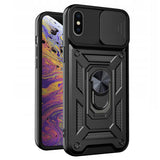 Husa pentru iPhone XS Max, Techsuit CamShield Series, albastru