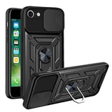 Husa pentru iPhone SE 2, SE 2020, Techsuit CamShield Series, albastru