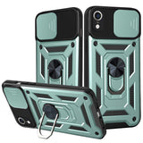 Husa pentru iPhone XR, Techsuit CamShield Series, albastru