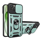 Husa pentru iPhone 15 Plus, Techsuit CamShield Series, albastru